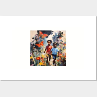 Romare´s Brown Boy Joy Posters and Art